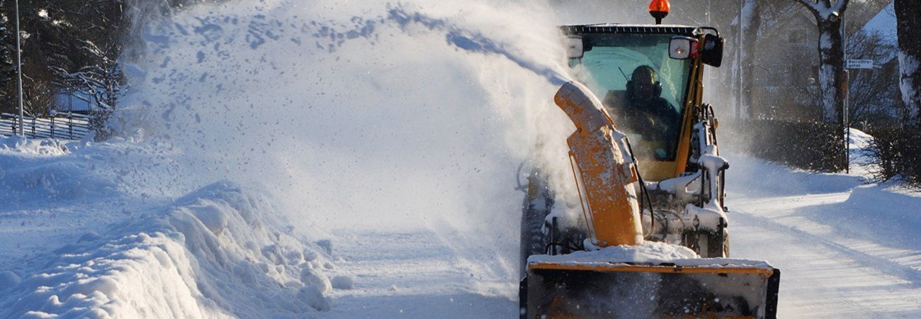 snow plowing