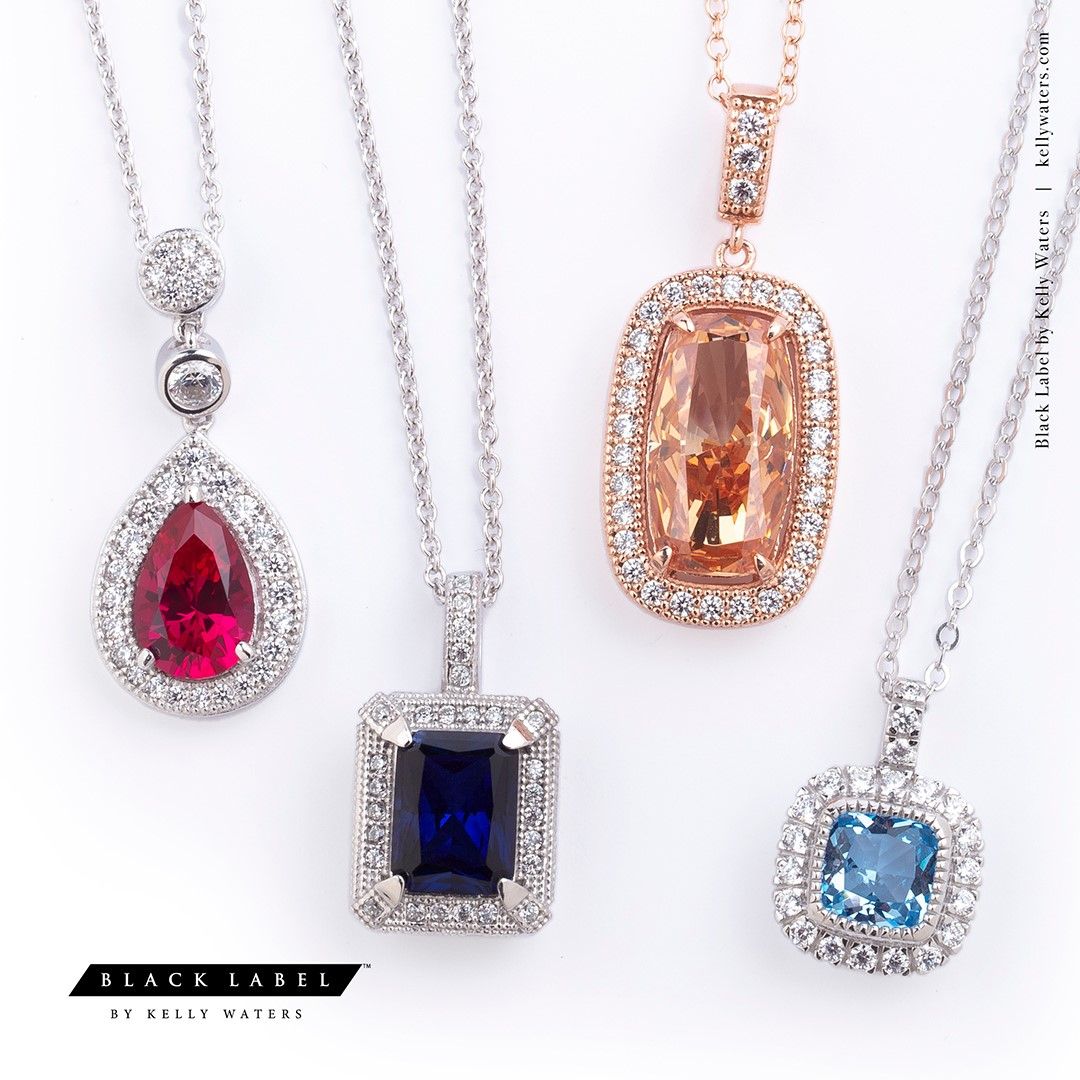 Black Label Necklaces by Kelly Waters