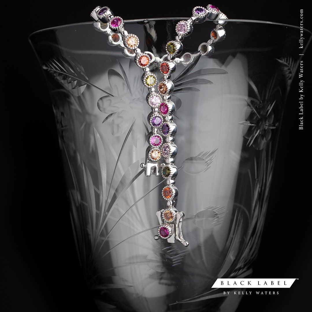 Black Label Necklace by Kelly Waters