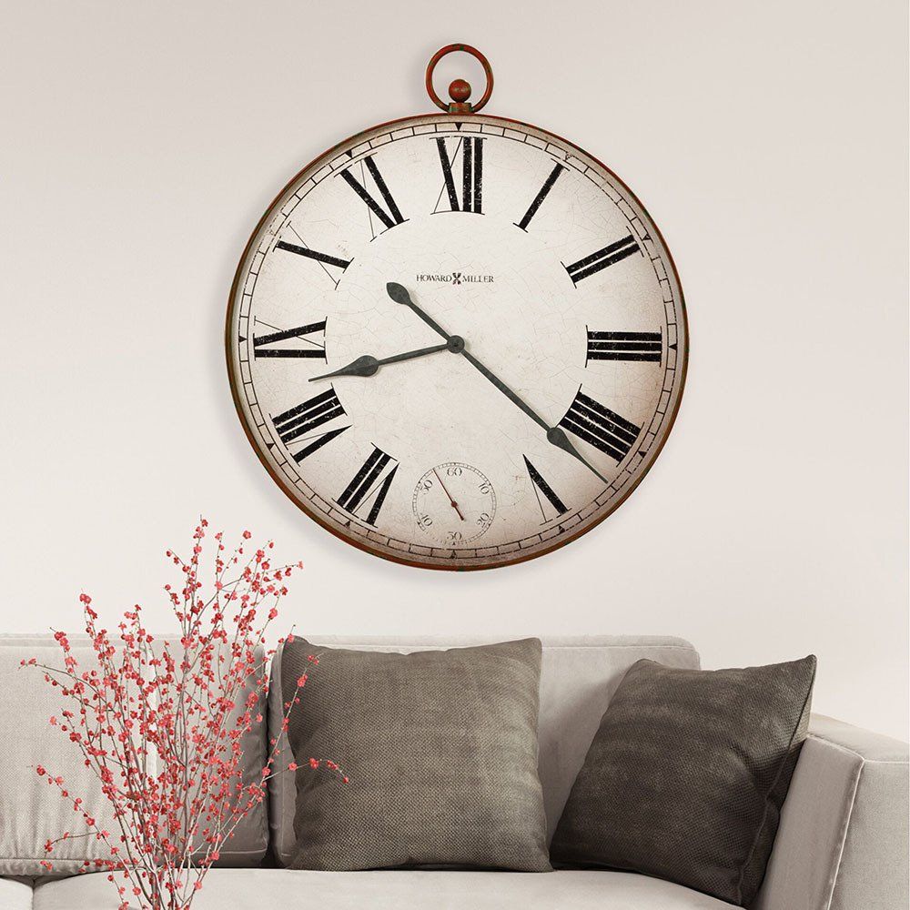 oversized wall clock