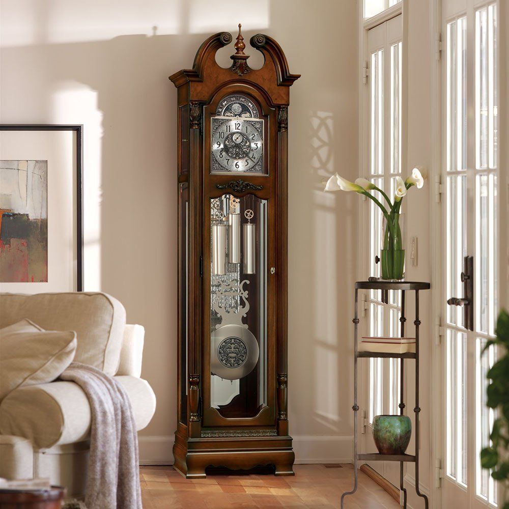 traditional grandfather clock