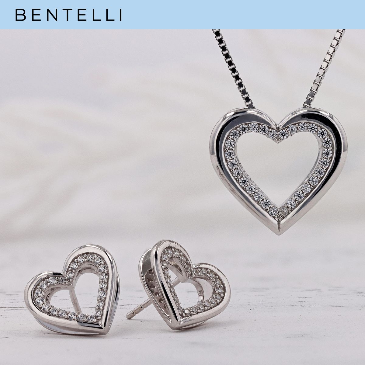 heart jewelry set