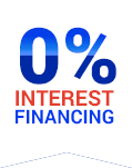 0% interest financing