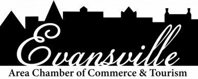 Silhouette of a city skyline with 