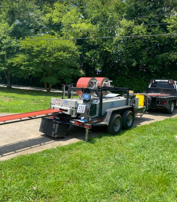 Metal standing steam