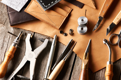 Leather repair tools