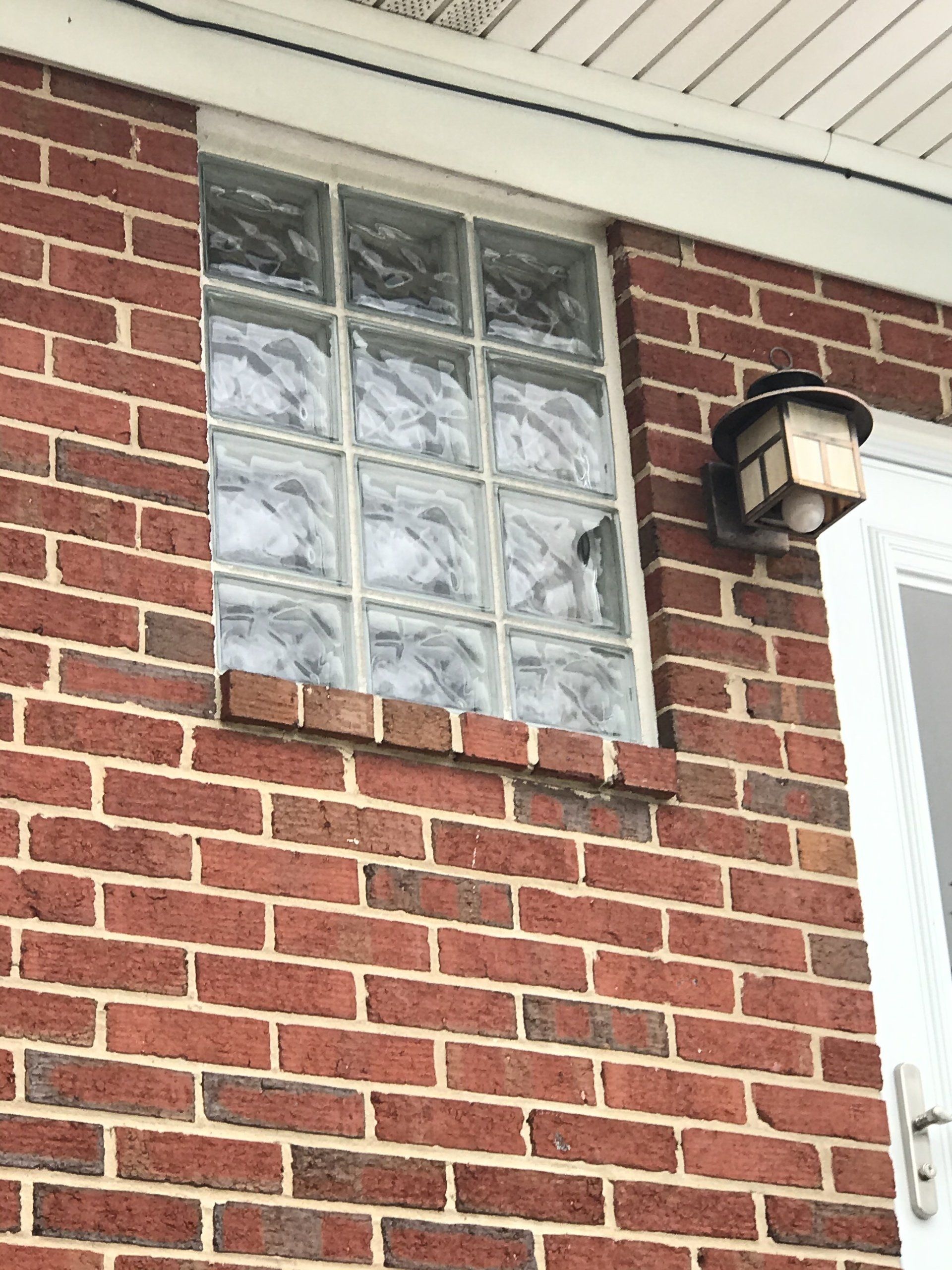 Durable glass block windows