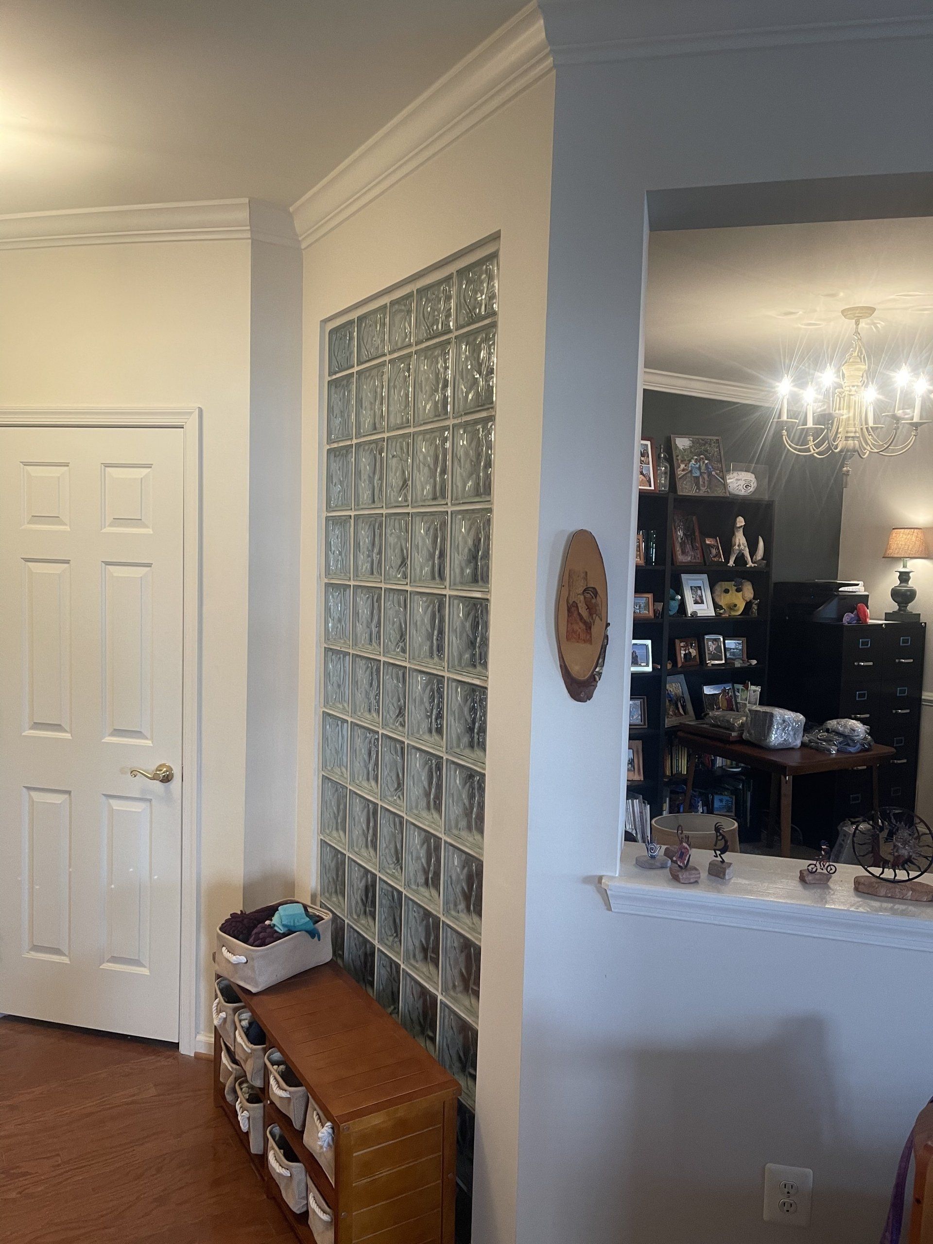 Top-quality glass block window