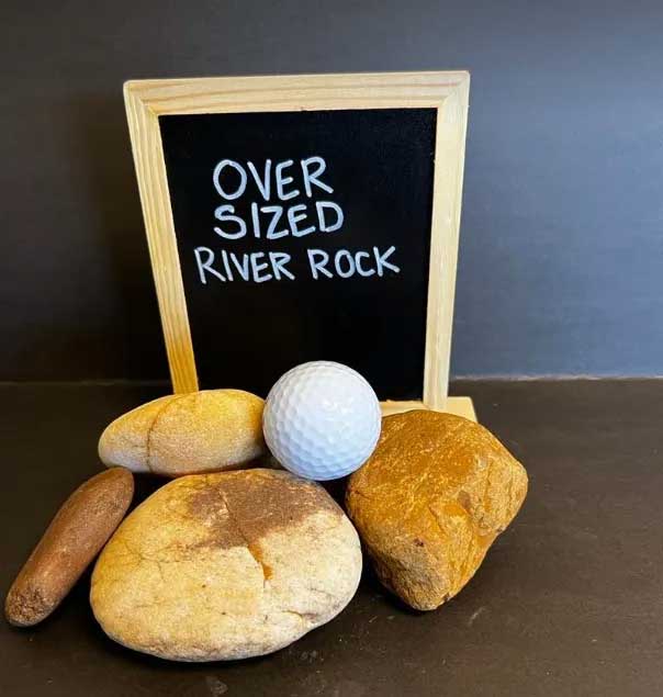 Oversized River Rock