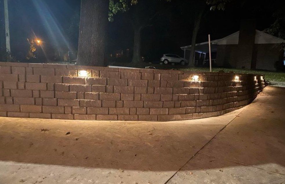 night light in a walkway