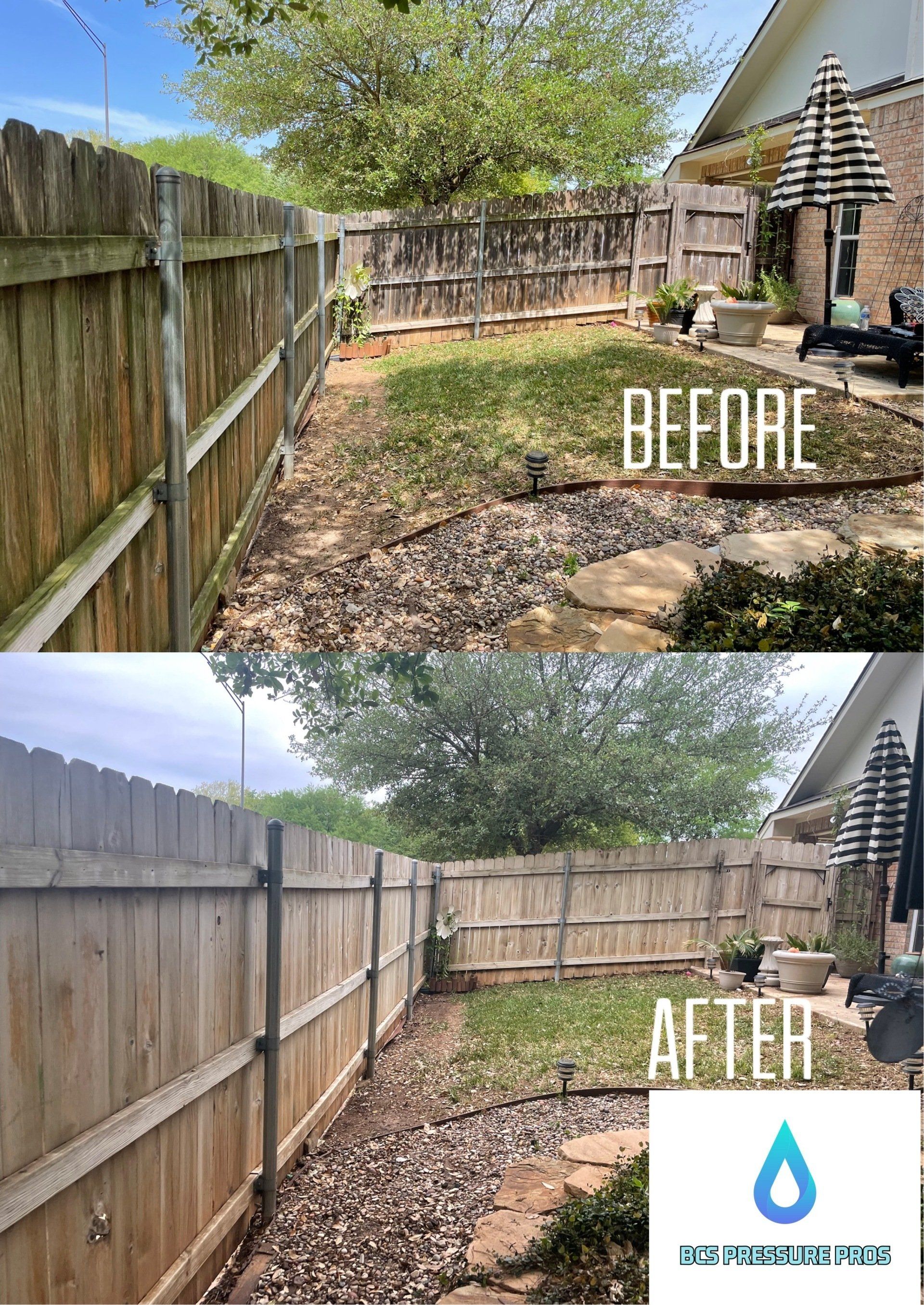 Fence cleaning