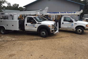 South Central Well & Pump trucks