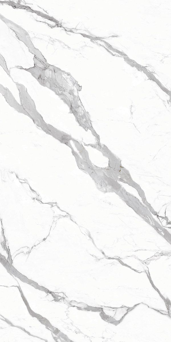 A close up of a white marble tile on a white background.