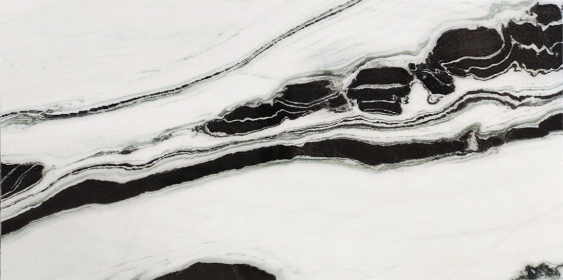 A close up of a black and white marble texture.