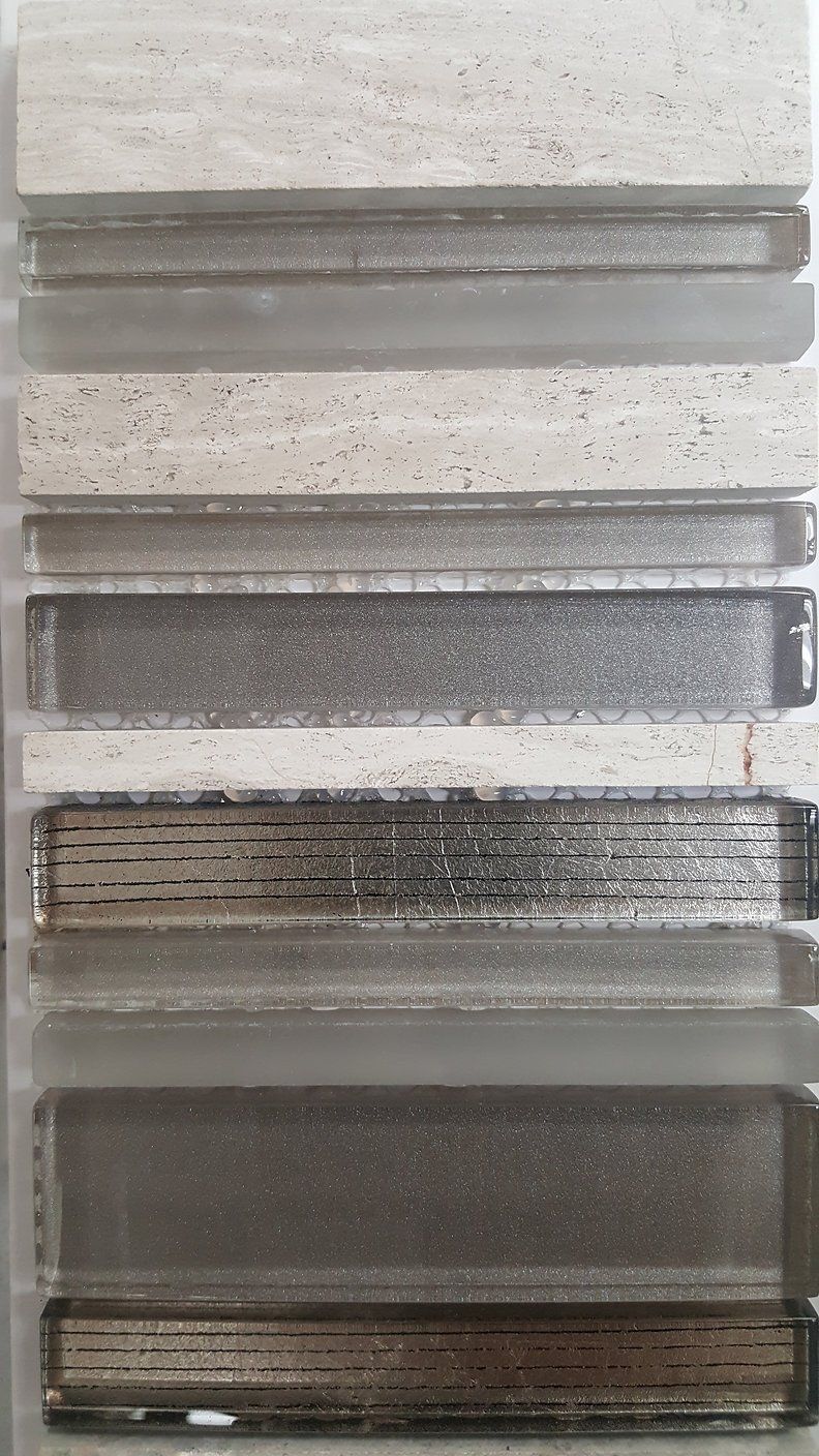 Inga Grey Band Mosaic