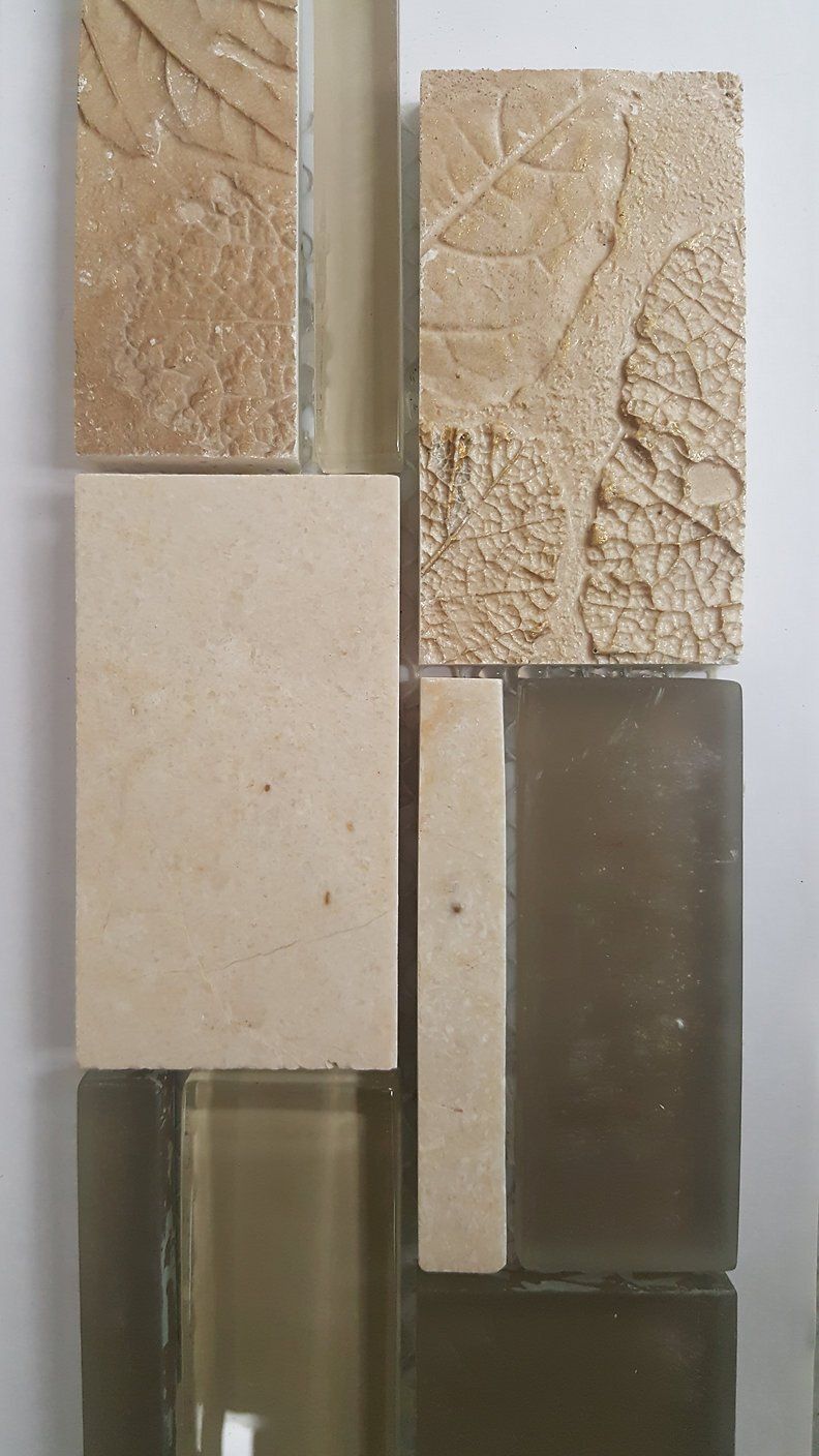 Inga Wide Beige Mosaic