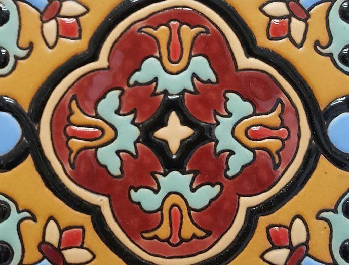 Mexican Talavera Relief Tiles