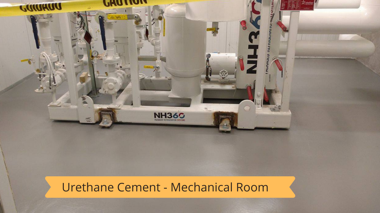 A mechanical room with a lot of pipes and machinery.