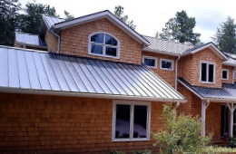 Steel roofing