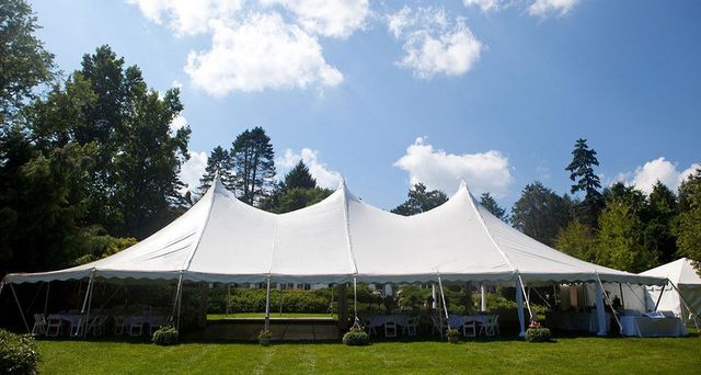 10 x 20 White Frame Tent Rentals in Waymart PA.