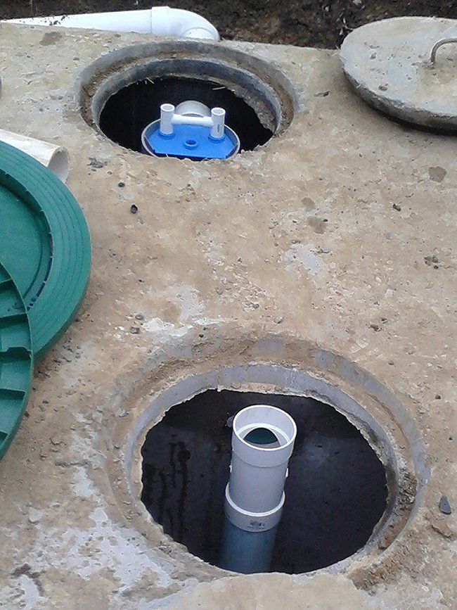 Septic tank installation