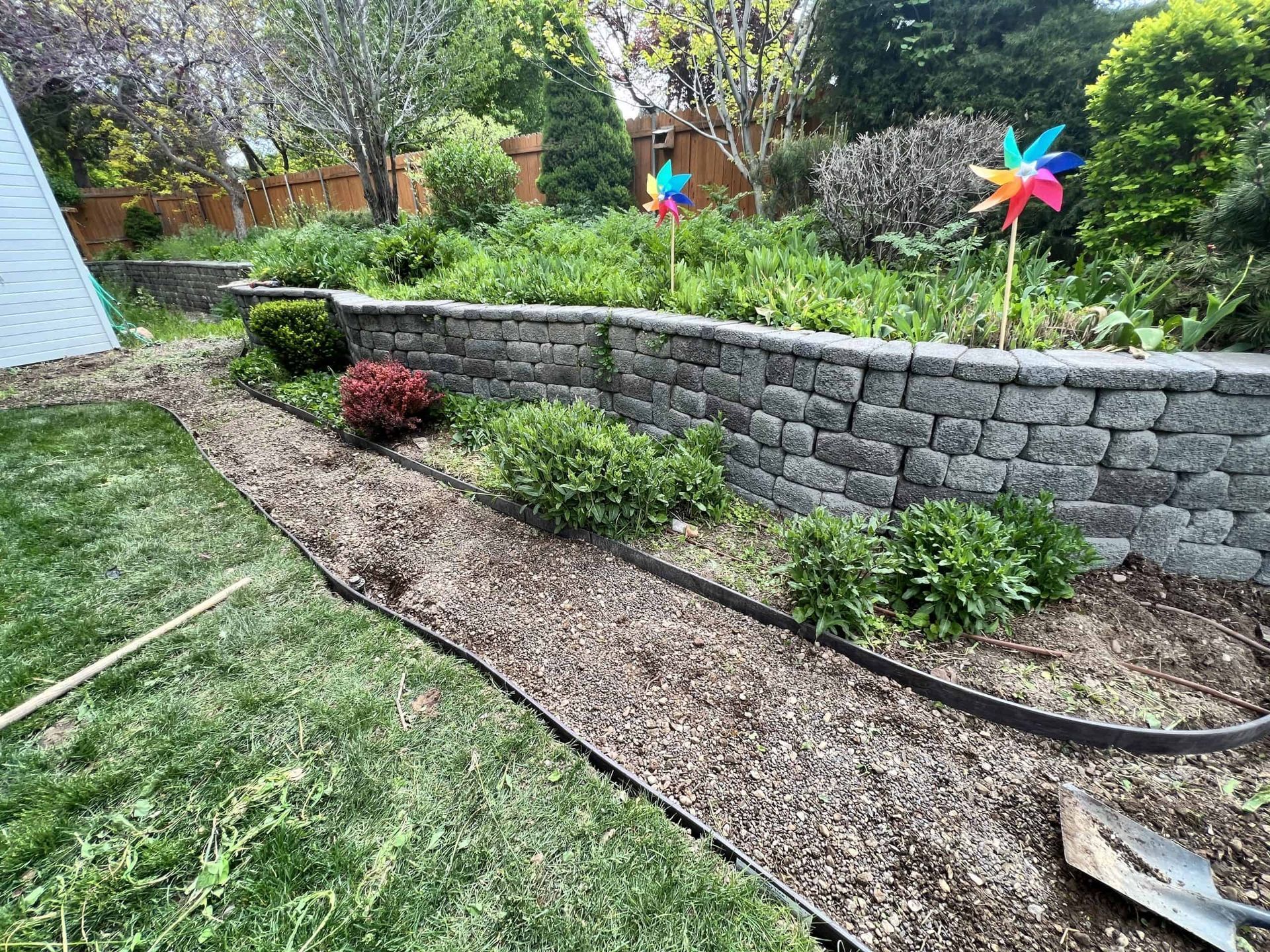 Retaining wall