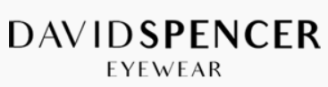 The david spencer eyewear logo is on a white background.