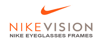 A logo for nike vision nike eyeglasses frames
