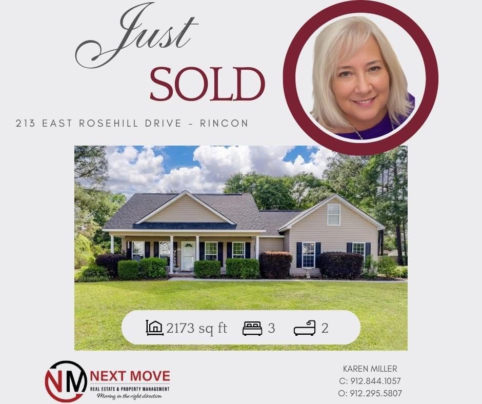 Real estate marketing for a sold house