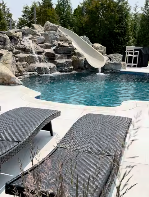 Crystal Blue Pool Renovation
