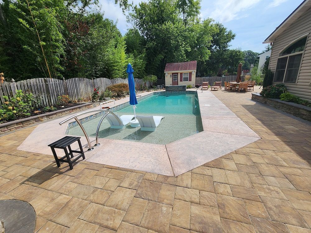 Crystal Blue Pool Renovation