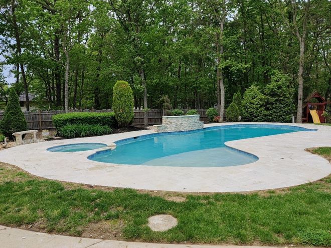 Crystal Blue Pool Renovation