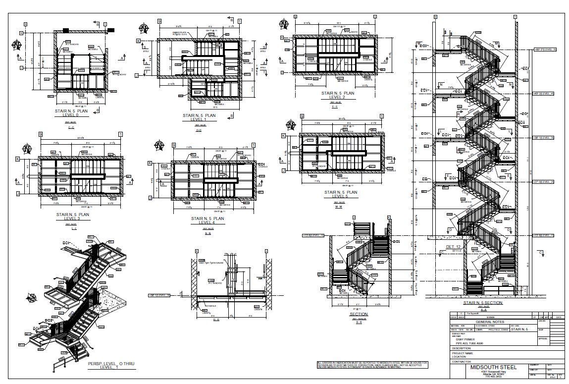 Pre-engineered stair systems