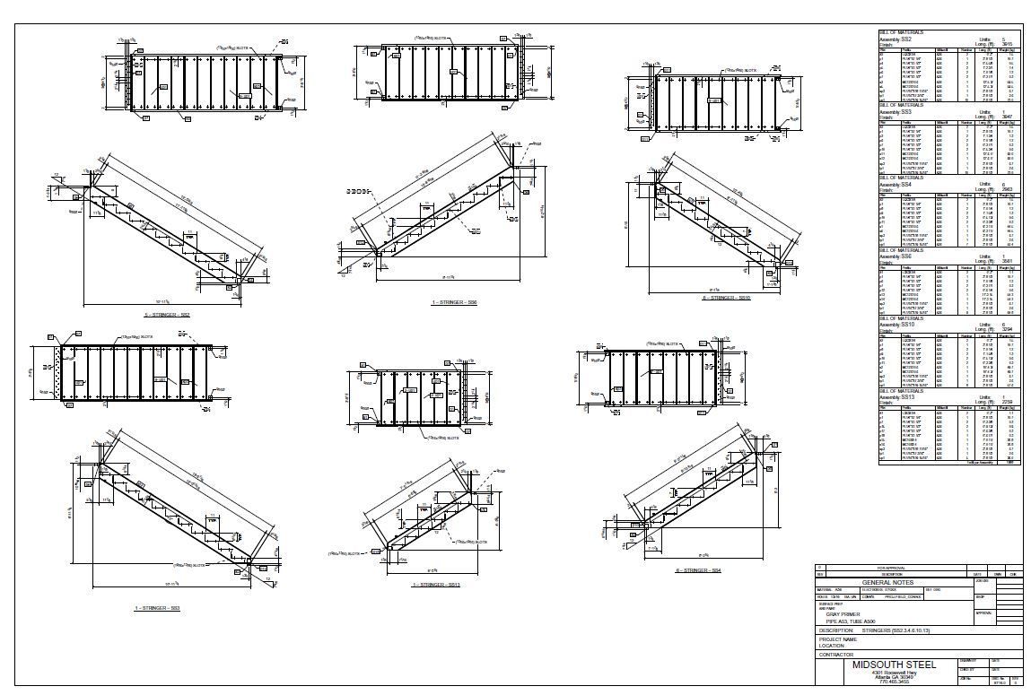Pre-engineered stair systems