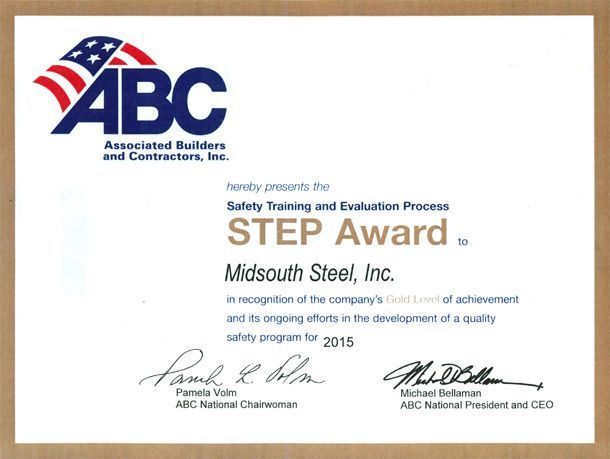 Midsouth-Steel-STEP-Award