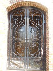 A beautiful door gate