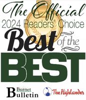 The Official 2023 Reader's choice Best of the Best Burnet