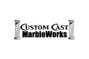 Custome Cast Marble Works Logo