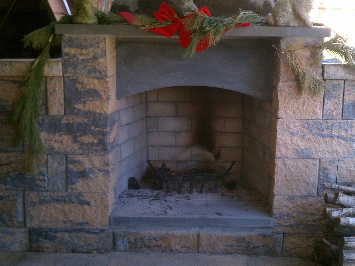 Residential fireplace