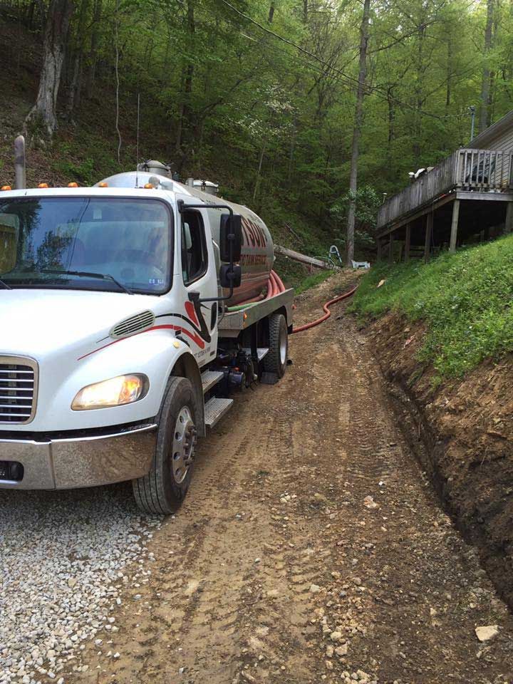 Septic Tank Cleaning Vehicle 