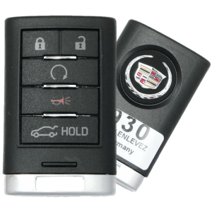 A cadillac remote control with the number 30 on it