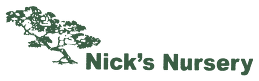 Nick's Nursery logo