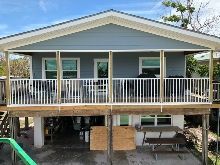 Siding service with deck