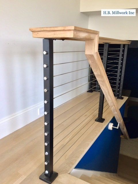 HB Millwork Inc. Stairs & Handrail Gallery | Yaphank, NY