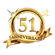 51st Anniversary Badge