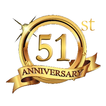 51st Anniversary Badge