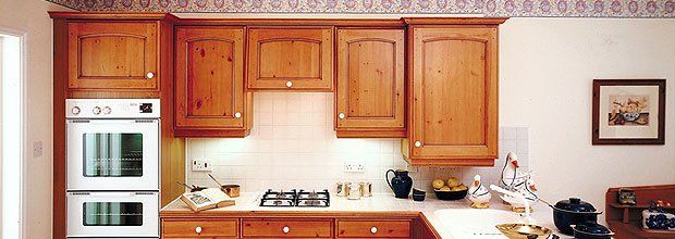 Customized kitchen cabinets