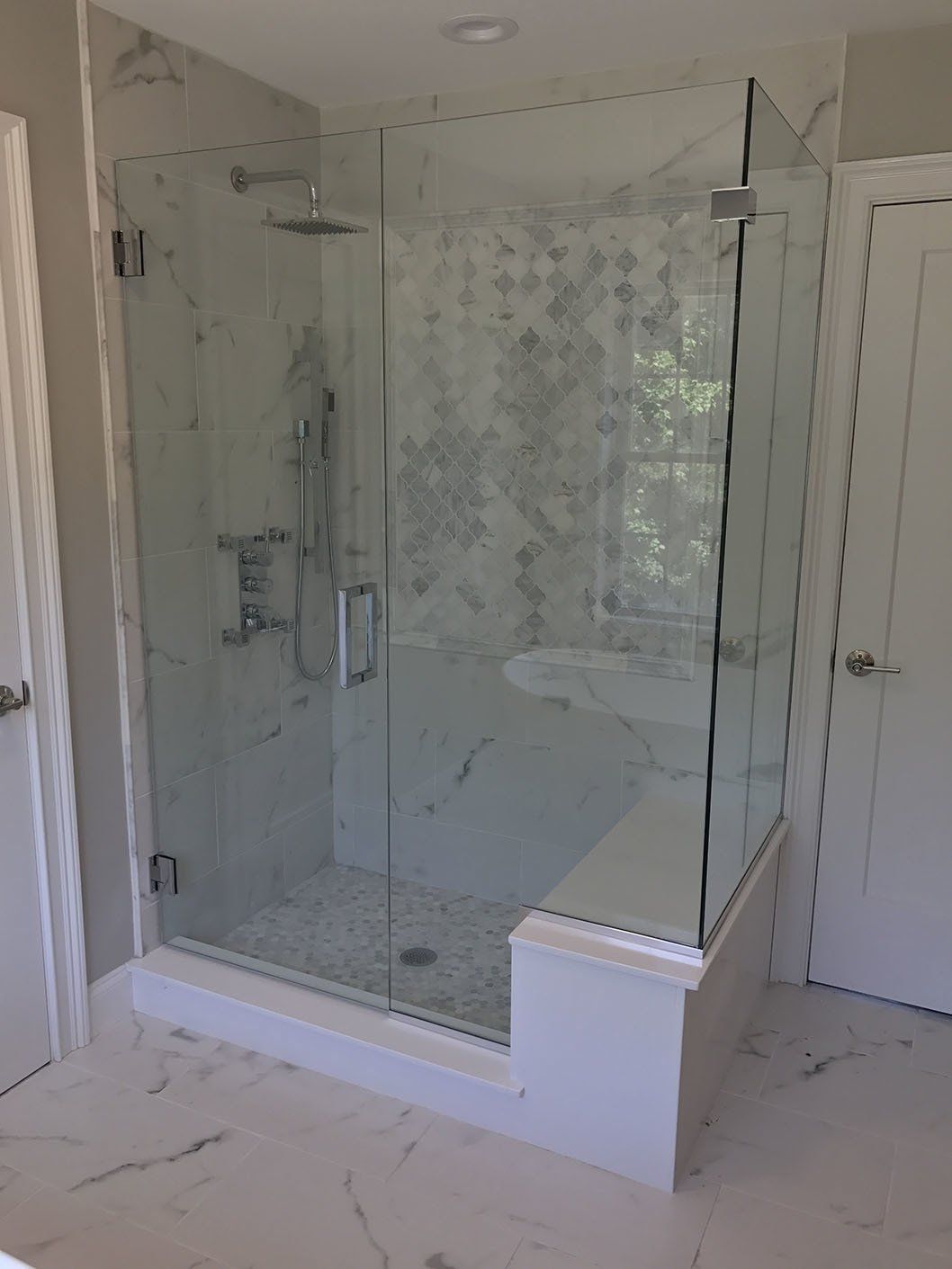 Shower door
