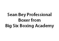 Sean Bey Professional Boxer from Big Six Boxing Academy