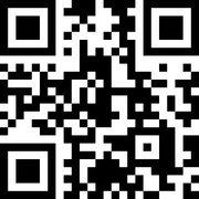 A black and white qr code on a white background.